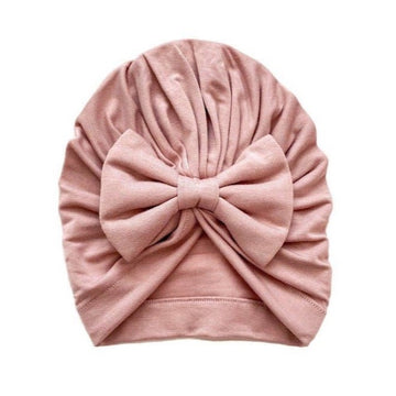 Bow Turban | Dusty Pink